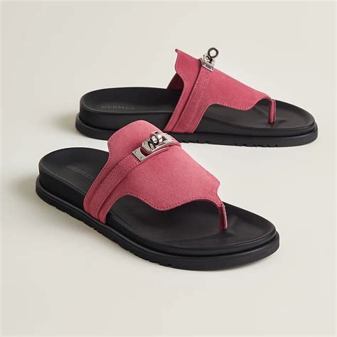 hermes sandalen bruin|hermes empire sandals.